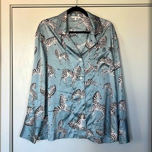 Silk-Looking Pajama Set